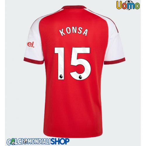 Maglie da calcio Arsenal Ezri Konsa #15 Prima Maglia 2026-27 Manica Corta